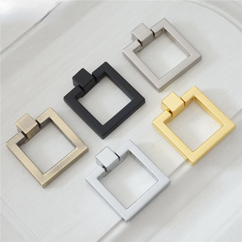 Furniture Hardware Drop Pulls - Uchwyt do szafki z pierścieniem w